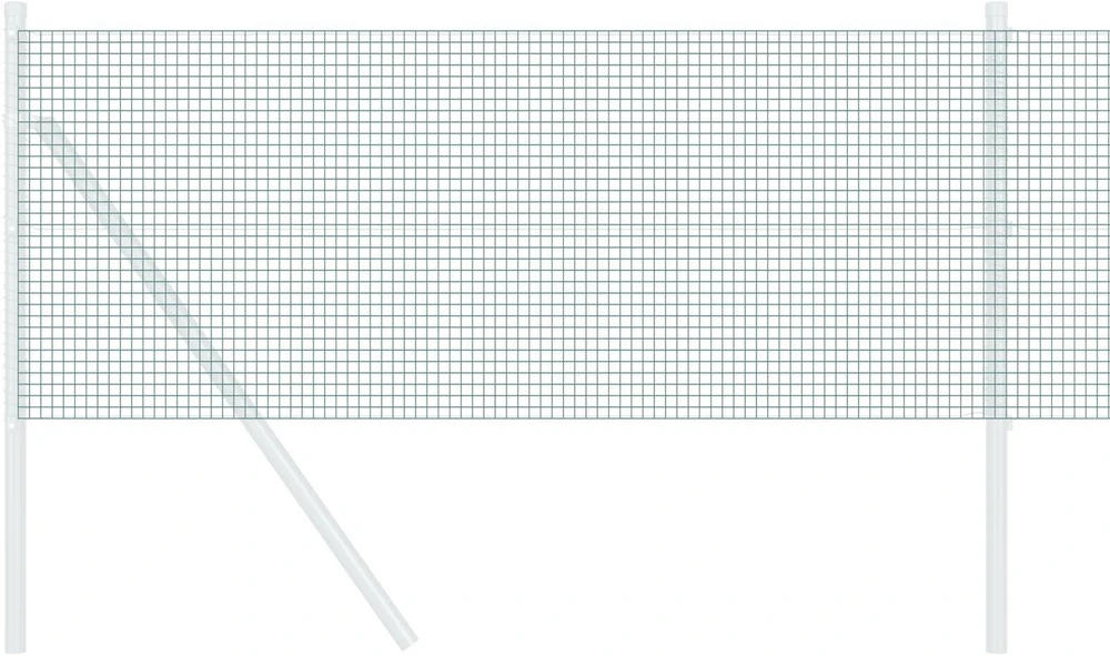 Suvirinto vielos tvoros 2500 x 60 cm Žalia