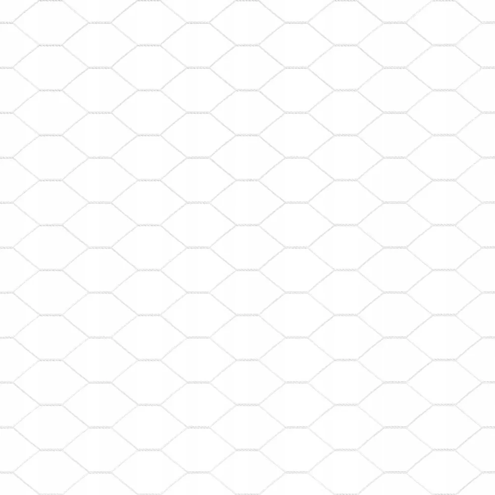 Hexagonal Fence with Post 10 x 0,4 m Galvanizuotas plienas