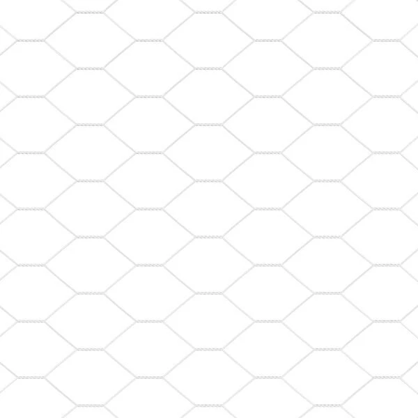Hexagonal Fence with Post 10 x 0,8 m Galvanizuotas plienas