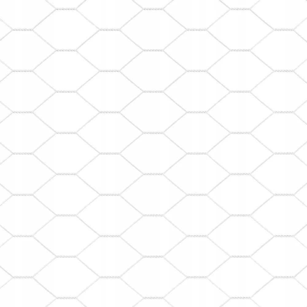 Hexagonal Fence with Post 10 x 1 m Galvanizuotas plienas
