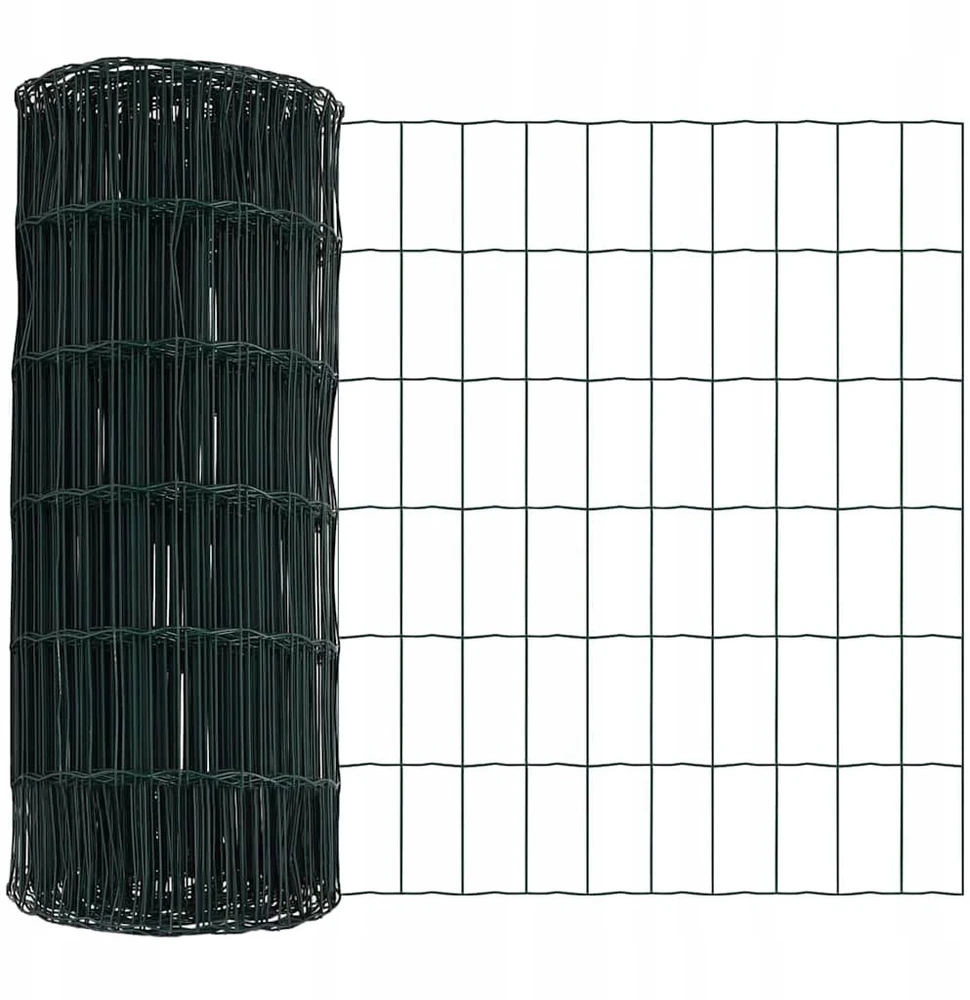 Euro tvoros žemės tvirtinimas 25 x 0,4 m PVC dengtas plienas