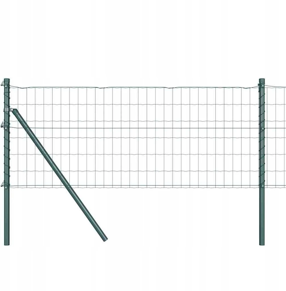 Euro tvoros žemės tvirtinimas 25 x 0,4 m PVC dengtas plienas