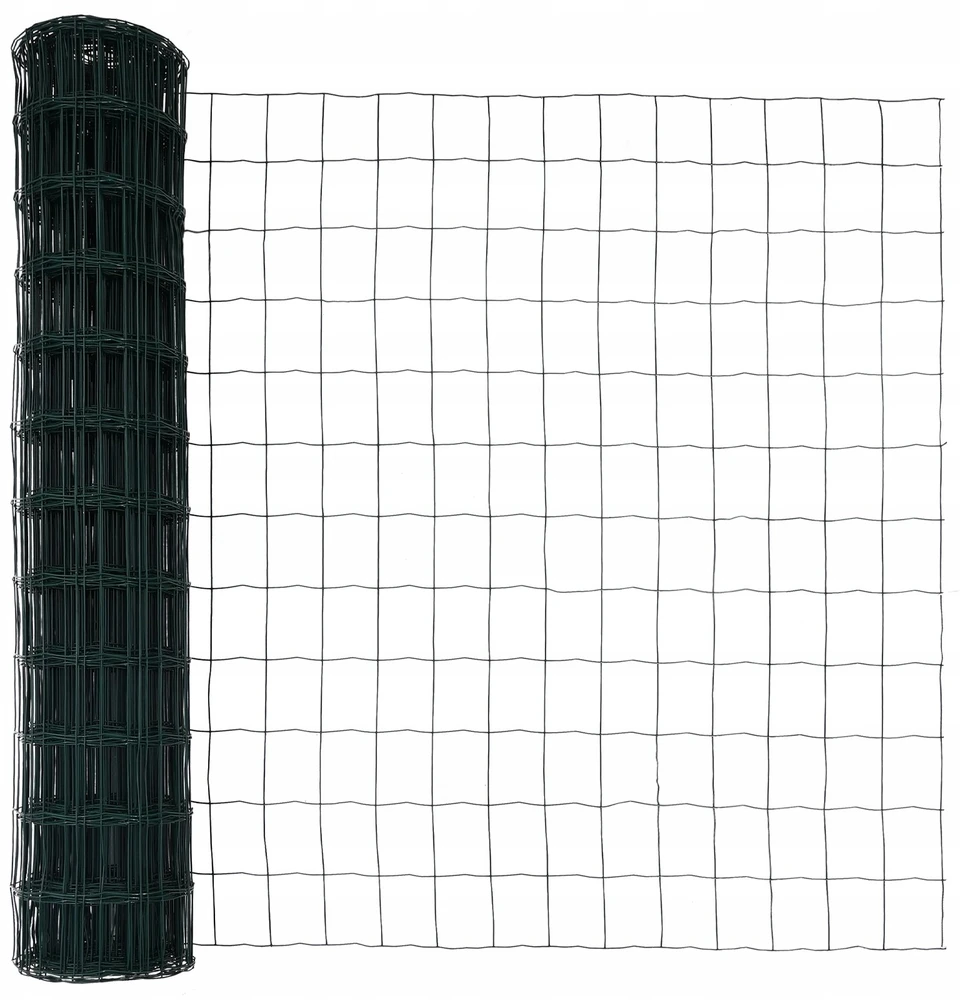 Euro tvoros žemės tvirtinimas 10 x 1 m PVC dengtas plienas