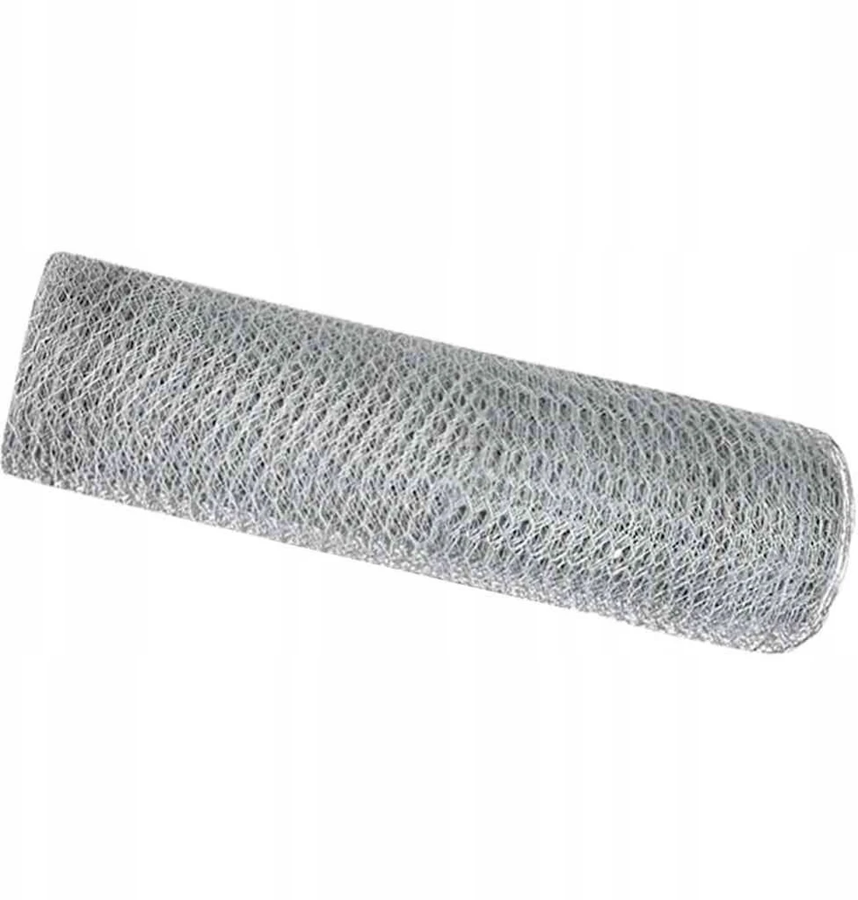 Heksagoninė tvora 0,8 x 50 m Galvanizuotas plienas Sidabrinė