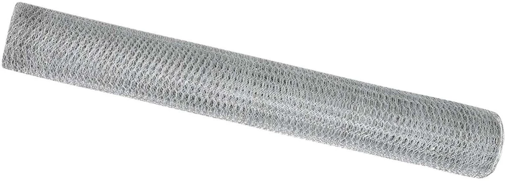Heksagoninė tvora 1 x 50 m Galvanizuotas plienas Sidabrinė