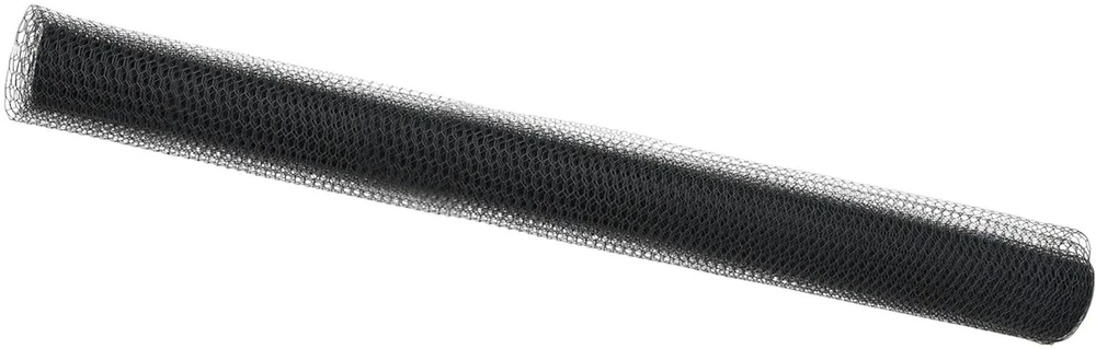 Heksagoninė tvora 1,6 x 50 m PVC Pilka