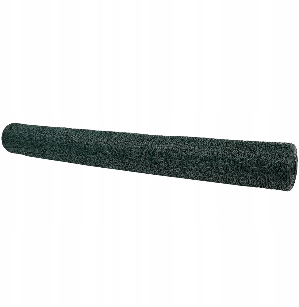 Heksagoninė tvora 1 x 50 m PVC Žalia