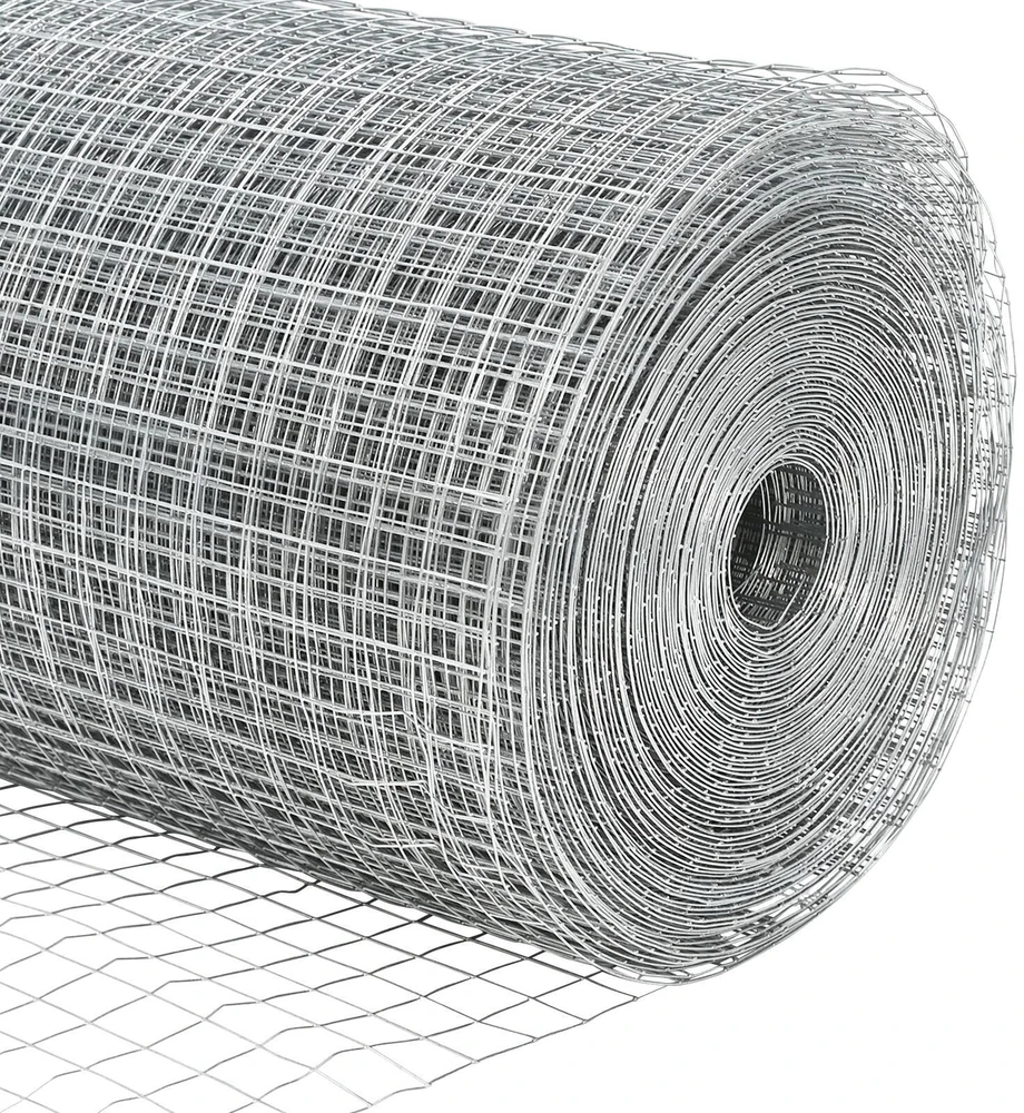 Suvirinto vielos tvoros 1000 x 140 cm Sidabro