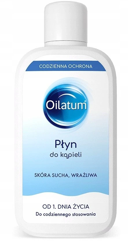 Oilatum Kasdienės apsauginės vonios putos sausai ir jautriai odai 400 ml