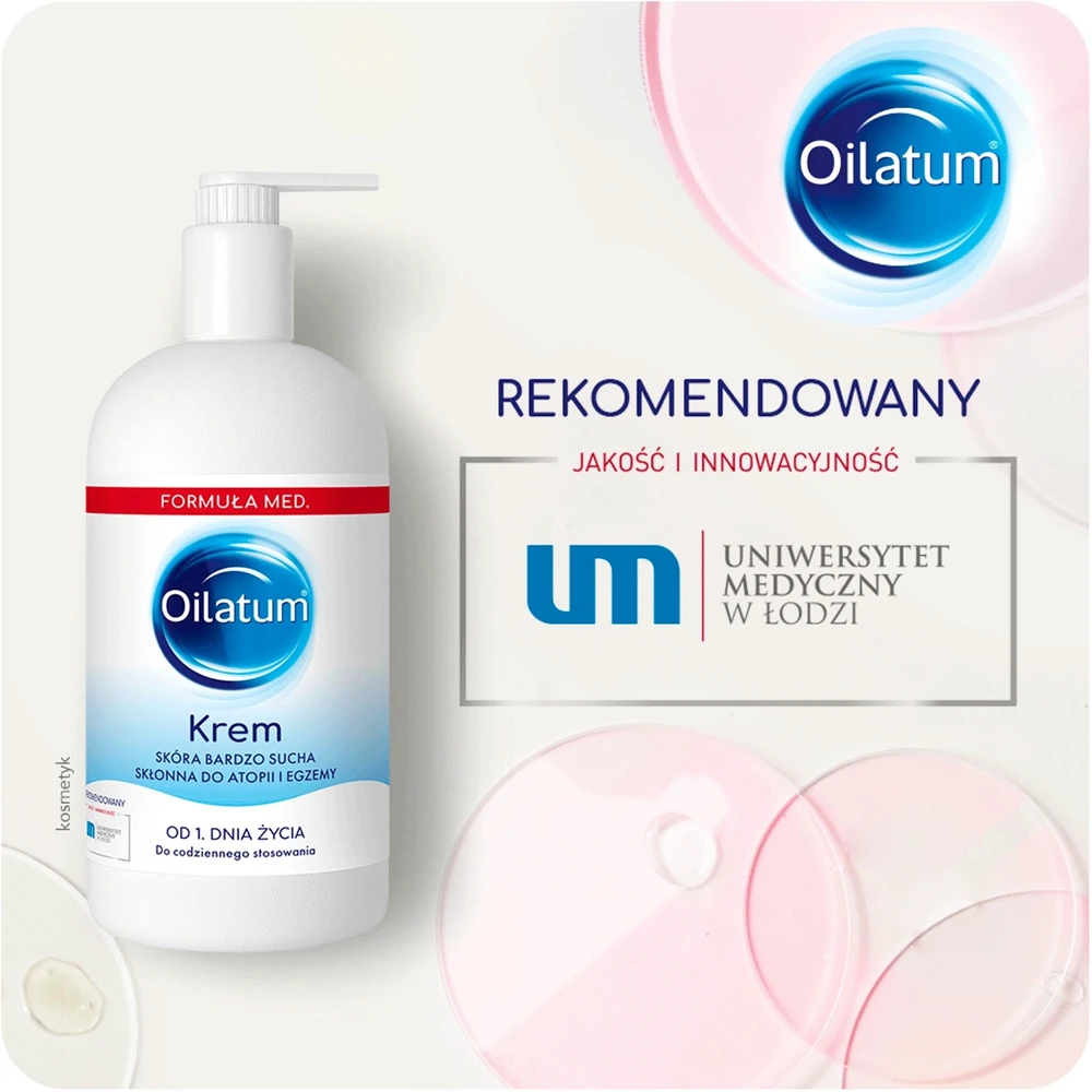Oilatum Formula Med kūno kremas sausai ir į atopiją linkusiai odai 300 ml