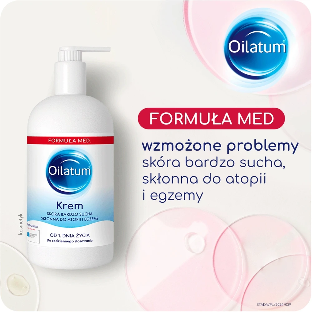 Oilatum Formula Med kūno kremas sausai ir į atopiją linkusiai odai 300 ml