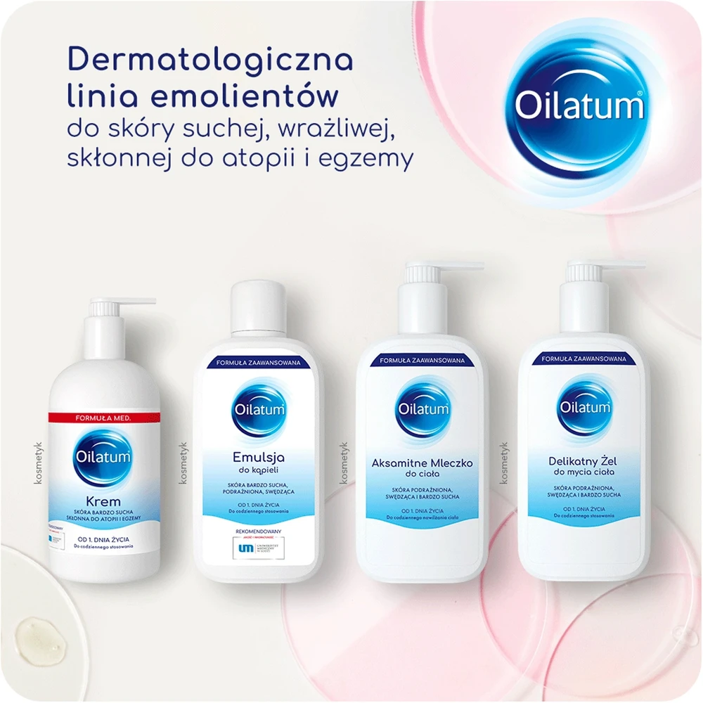 Oilatum Formula Med kūno kremas sausai ir į atopiją linkusiai odai 300 ml