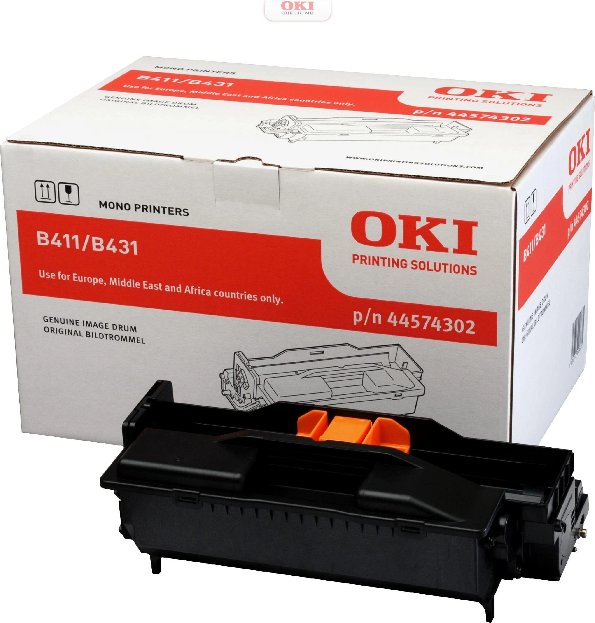 Būgnas OKI 44574302 (juodas)