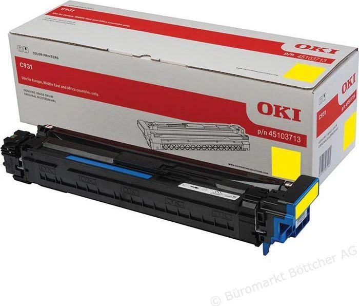 OKI būgnas geltonas C931 40K psl