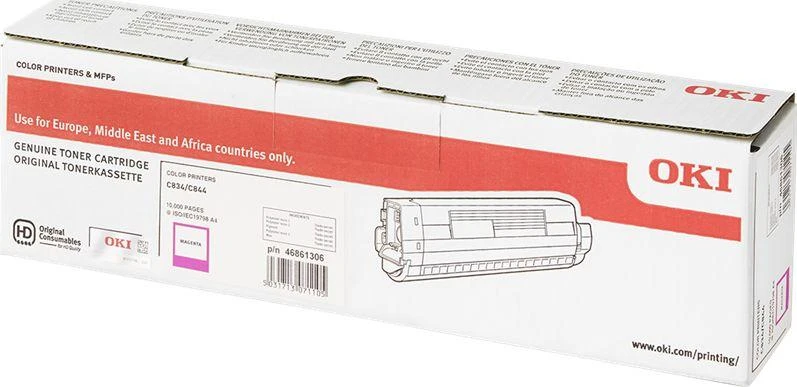 OKI 46861306 tonerio kasetė Originalus Rausvai raudona 1 vnt