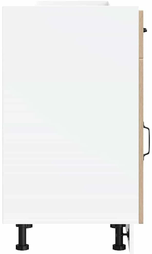 Okmed Kitchen Base Cabinet "Kalmar" Sonoma Oak Engineered Wood