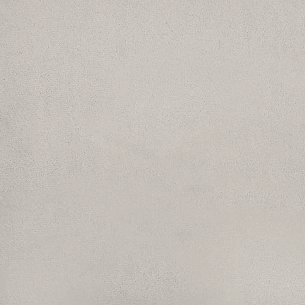 Pufas-daiktadėžė, šviesiai pilkos spalvos, aksomas, apskritas 31 x 37 cm