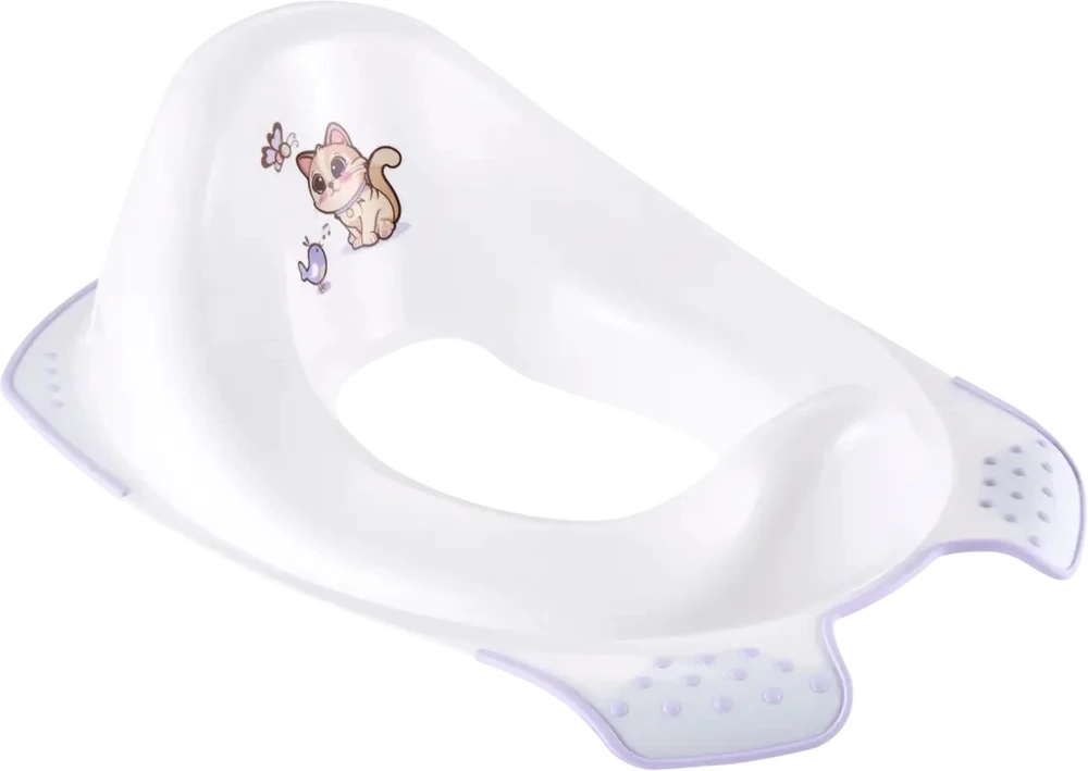 Okt Kids Keeeper Toilet training seat with anti-slip function Ewa "Cats" 30x40x15cm baltas