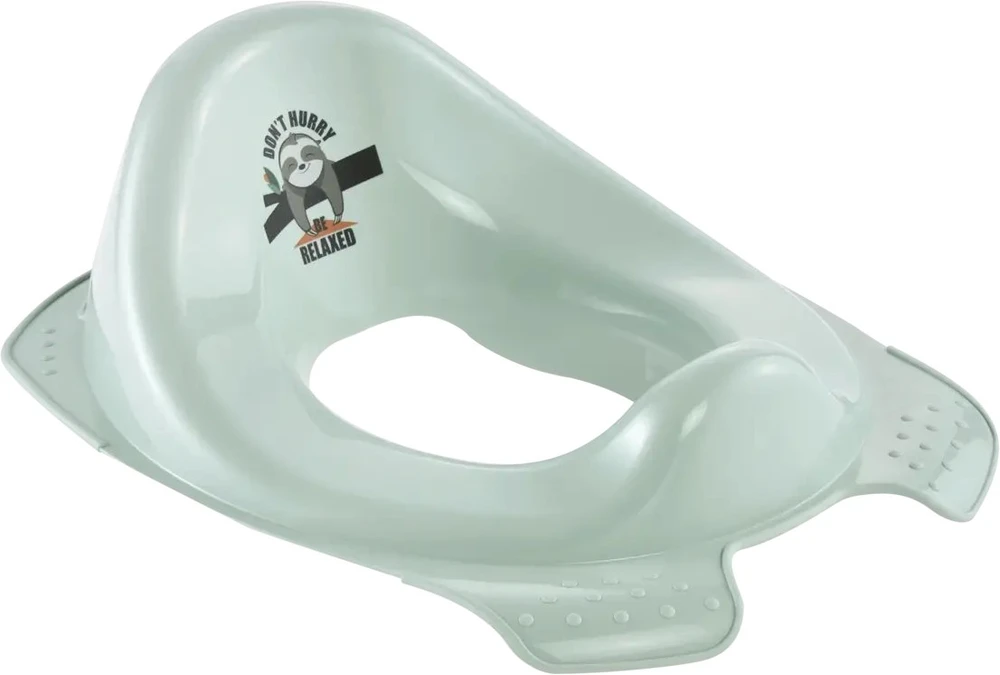 Okt Kids Keeeper Toilet training seat with anti-slip function Ewa "Lazy Lui" 30x40x15cm žalias