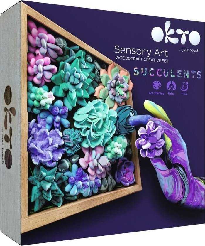 Plastilinas Okto SUCCULENTS TENDERNESS ETC10010