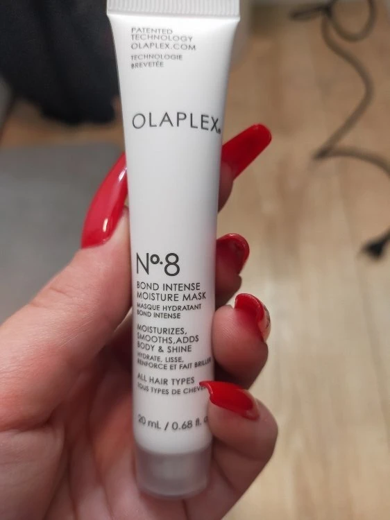 Olaplex No.8 Bond Intense plaukų kaukė „Kreminis“ su žvilgesiu ir kūnui, 20 ml