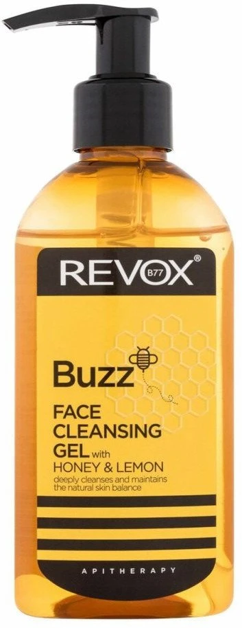 „Revox B77 Buzz“ medaus ir citrinos energizuojantis veido valomasis gelis, 180 ml