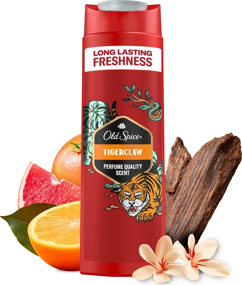 Old Spice Tigerclaw Dušo želė