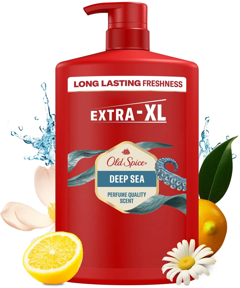 Old Spice Deep Sea Dušo želė dušo želė vyrams, 1000 ml