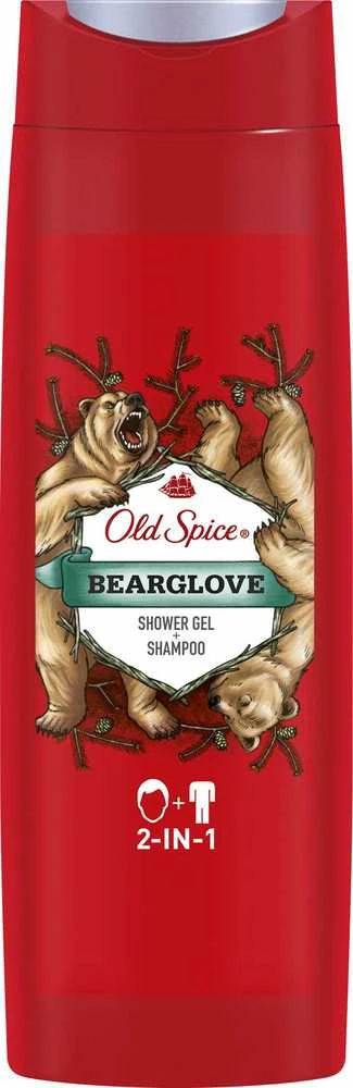 Old Spice Bearglove Dušo želė vyrams, 400 ml