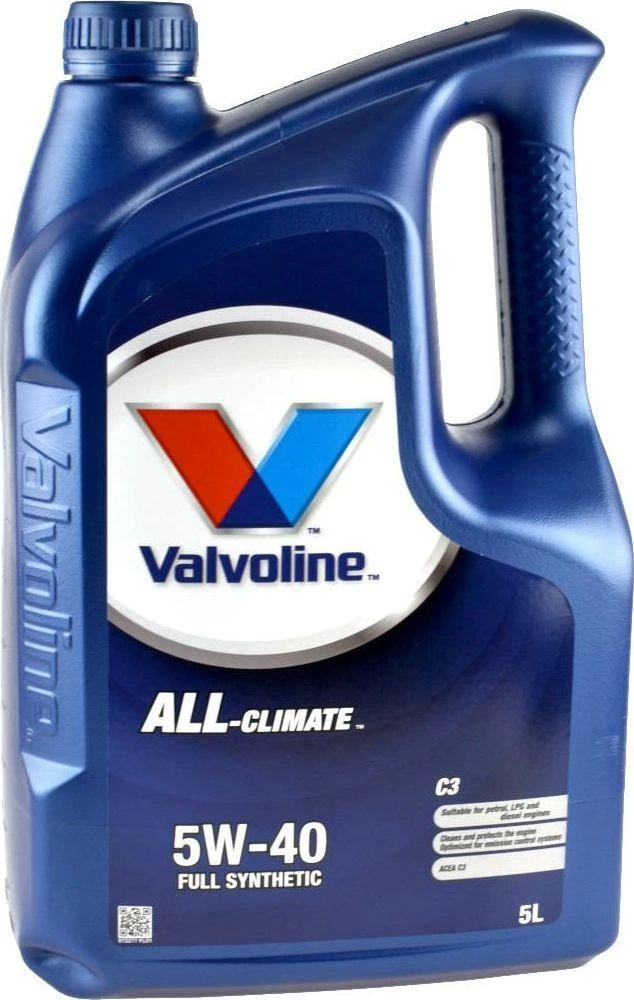 Alyva varikliui ALL CLIMATE C3 5W40 5L, Valvoline