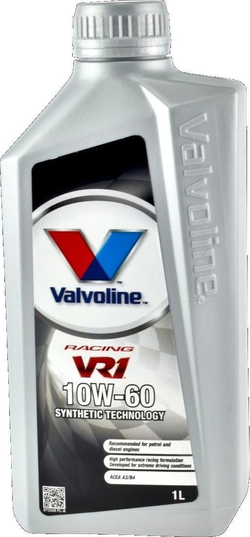 Alyva varikliui VR1 RACING 10W60 1L, Valvoline