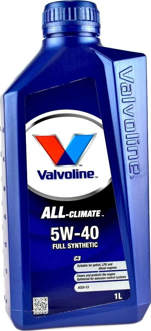 Alyva varikliui ALL CLIMATE C3 5W40 1L, Valvoline