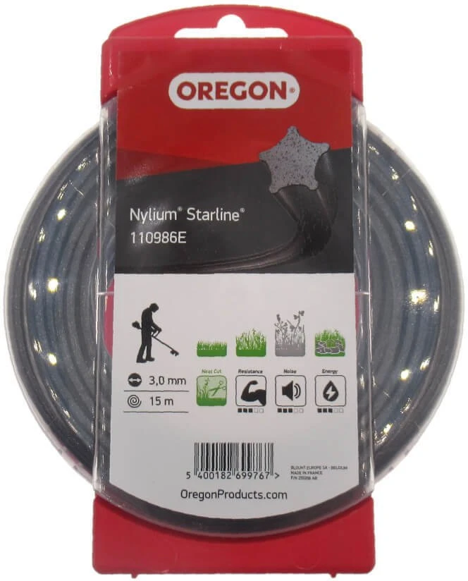 Oleo-Mac Pjovimo gija Oregon Nylium Starline (15mx3,0mm)