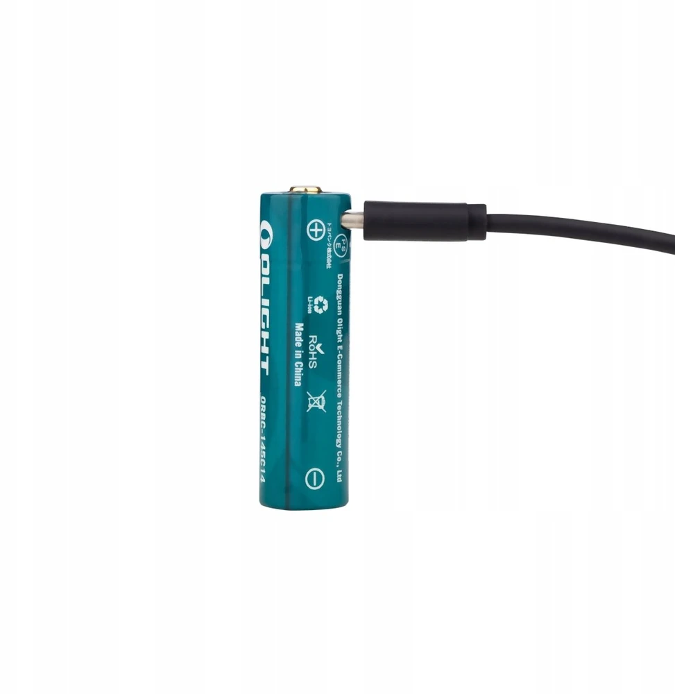 Olight 1420 mAh baterija su USB-C įkrovimo laidu