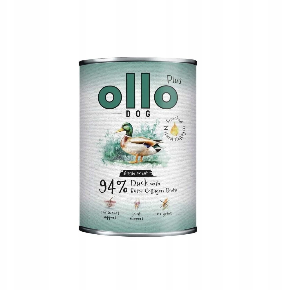 OLLO Plus Collagen antiena – drėgnas ėdalas šunims – 400g