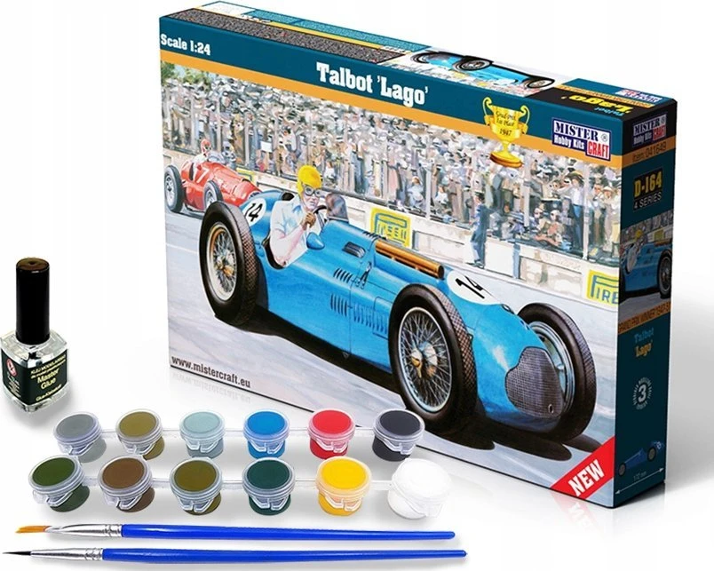 Mastercraft Olymp Aircraft Talbot "Lago" D-164 automobilio modelio komplektas