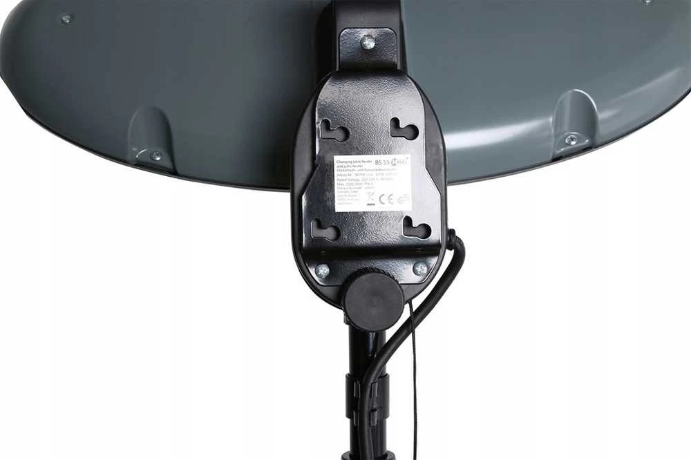 OLP Olympia BS 55 Juoda 2000 W Infraraudonųjų spindulių elektrinis šildytuvas