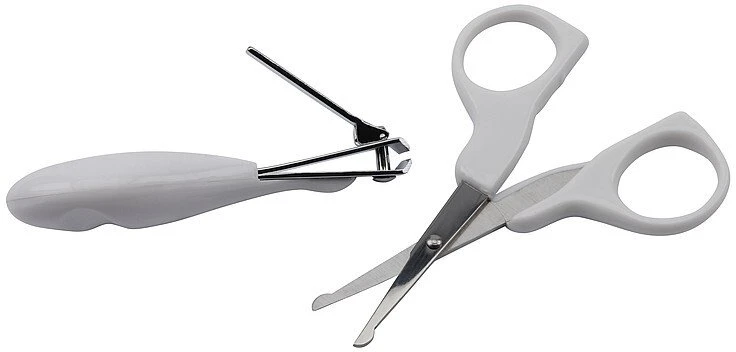 Olympia BS 869 Baltos spalvos Nagų kirpimo žirklės