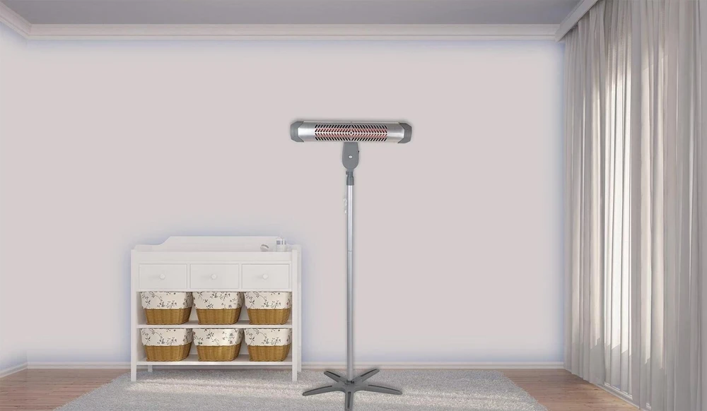 Olympia H+H infraraudonųjų spindulių šildytuvas BR 80 400/800 vatų rutulys
