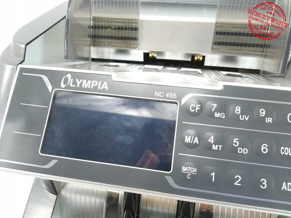 Spausdintuvas Olympia banknotų skaičiuotuvas OLYMPIA NC 455