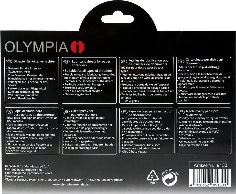 Olympia Alyvinis popierius 12 lapų