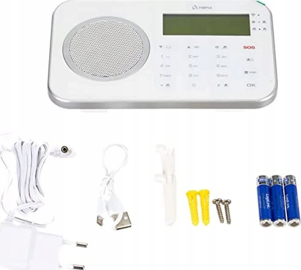 Olympia Prohome 8700 WLAN/GSM signalizacijos sistema balta