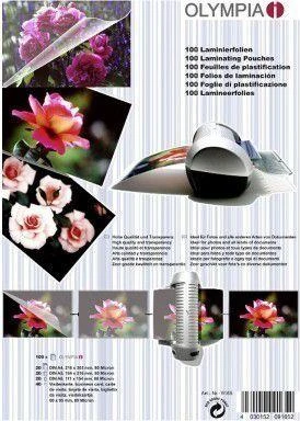 Olympia laminavimo maišelių rinkinys