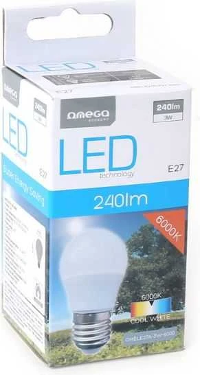 LED lemputė Omega E27 3W