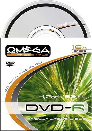 Omega DVD-R 4,7 GB 16x 1 vnt. (56613)
