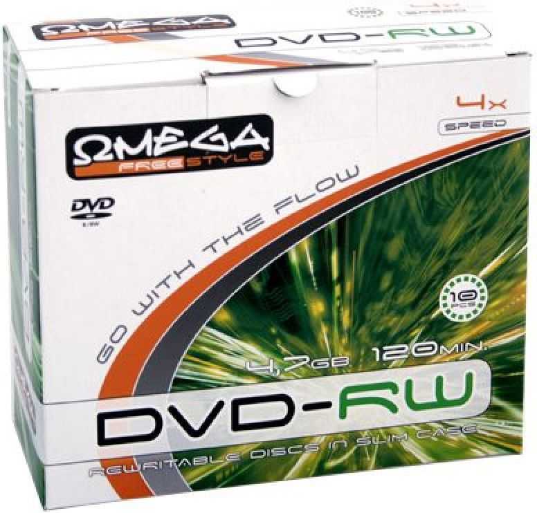 Omega Freestyle DVD-RW 4.7GB 4x slim