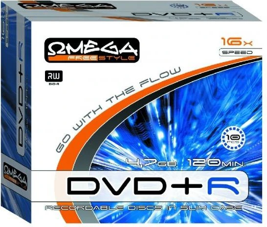 Omega DVD+R 4.7 GB 16x 1 sztuka (OMDF16S+)