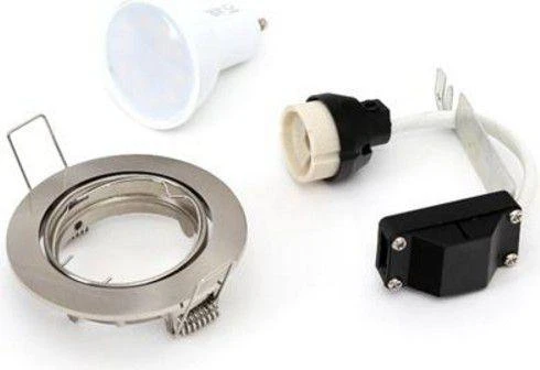 Omega LED lempos GU10 7W 2800K komplektas