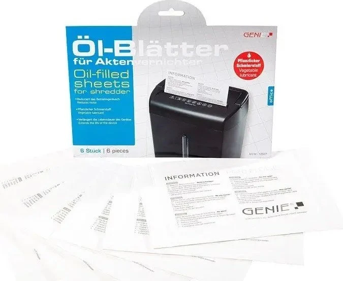 Genie Omega Paper Shredder Priedas 6