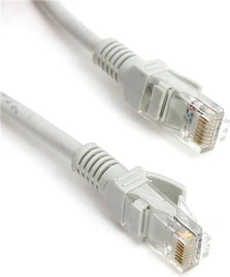 Omega Patchcord Cat5e, 1m, balta (43658)